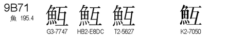 U+9B71